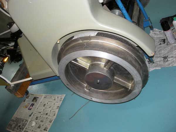 軌道用アルミ車輪